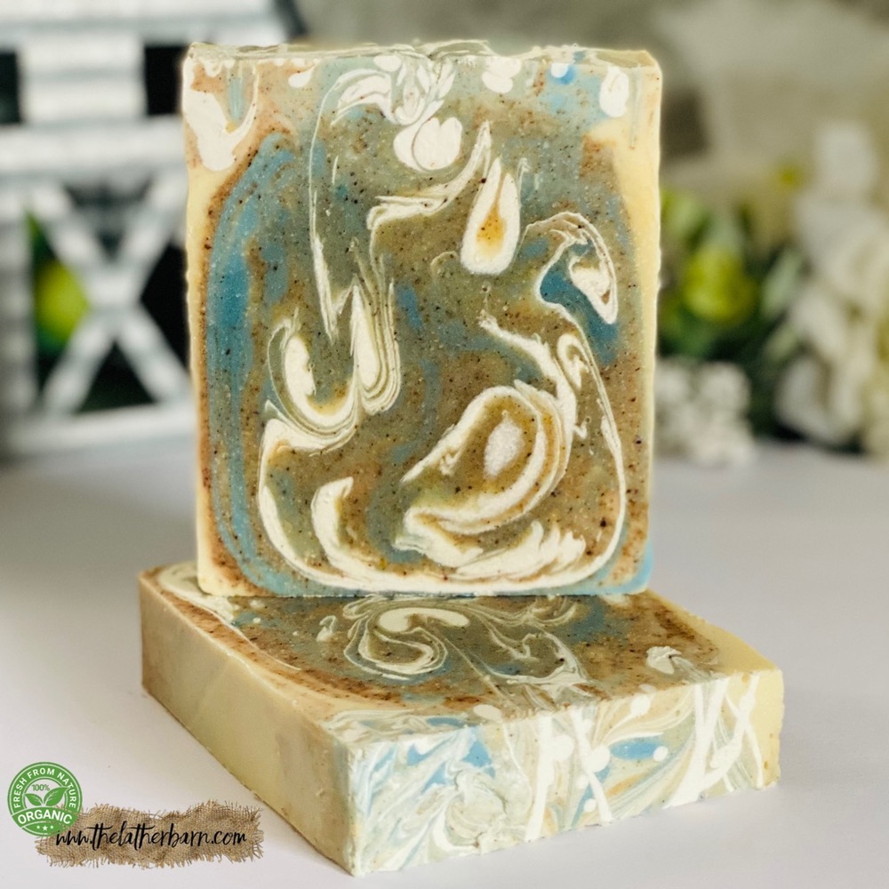 π₯BAY RUM & SPICE for Men GOAT MILK & CREAM LATHER - Picture 2 of 4